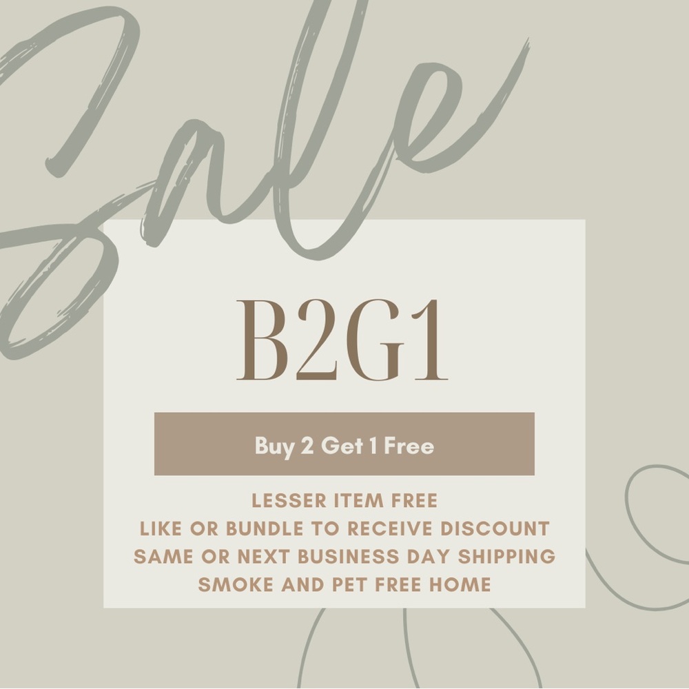Buy 2 Get 1 Free!